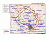 FCC model coverage contours over Mexico
