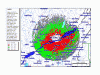 CJMFFM, Longley-Rice analysis, Quebec, Canada (Probe Map)