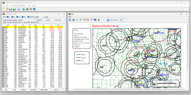 Am Software AM-Pro | V-Soft Communications Propagation & FCC Allocation Software ...